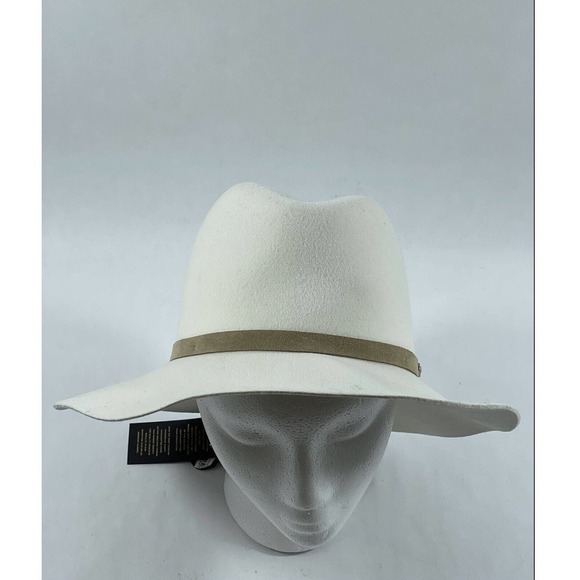 RAG & BONE Floppy Brim Wool Fedora Hat Ivory, Size-Small $195 main image 6